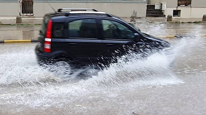 Allagamenti auto pioggia