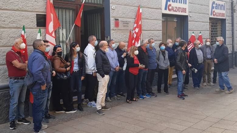 Oristano - Cgil manifestazione