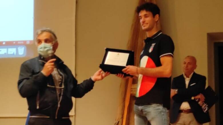 premiazione a cabras dei giganti dello sport