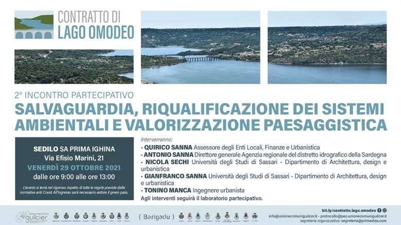 Sedilo - incontro contratto di Lago - locandina