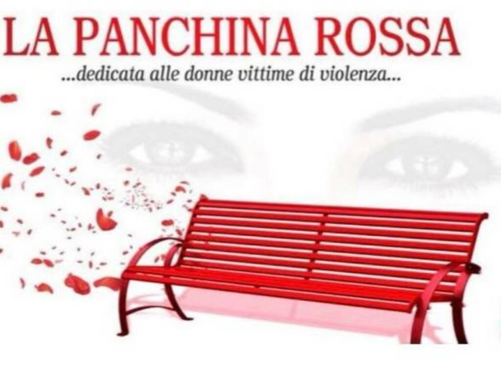 Panchina rossa inaugurazione a Ollastra