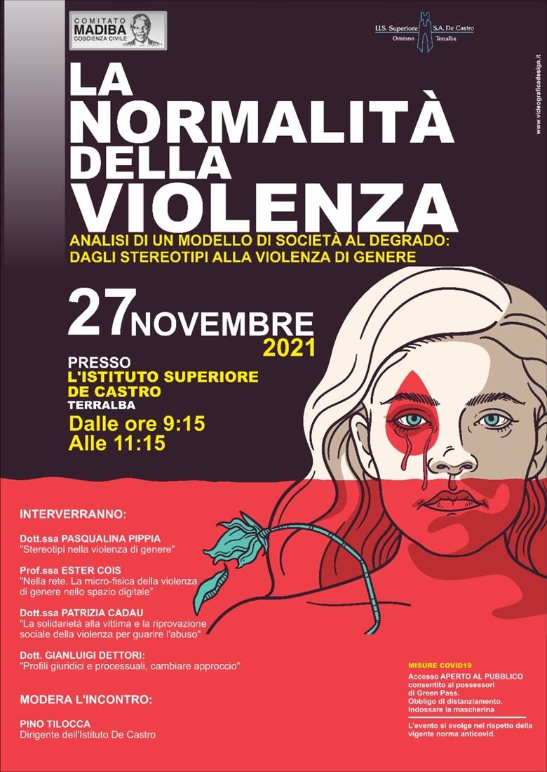 Terralba - giornata violenza donne De Castro
