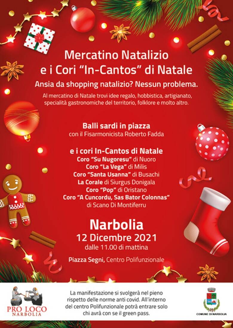 NArbolia - mercatini Natale Locandina