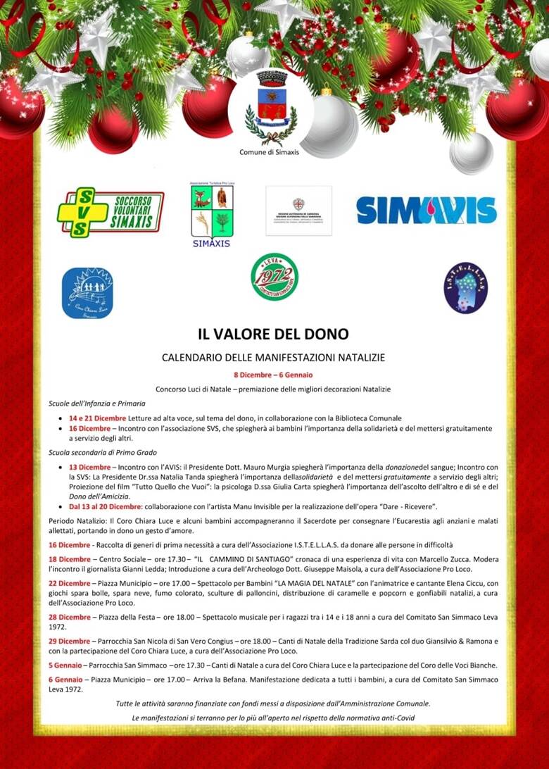 Simaxis - Natale 2021