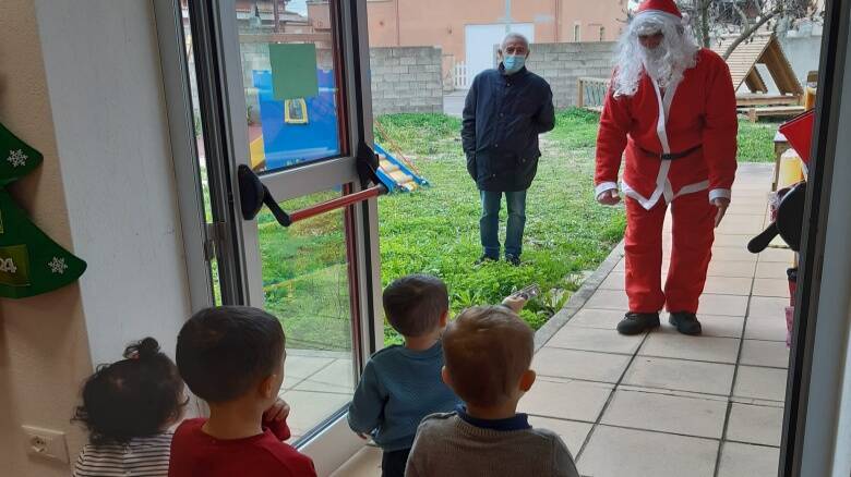 Una mattinata natalizia per i bambini a San Nicolò d'Arcidano