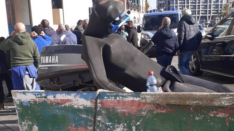 La protesta dei ricciai a Cagliari