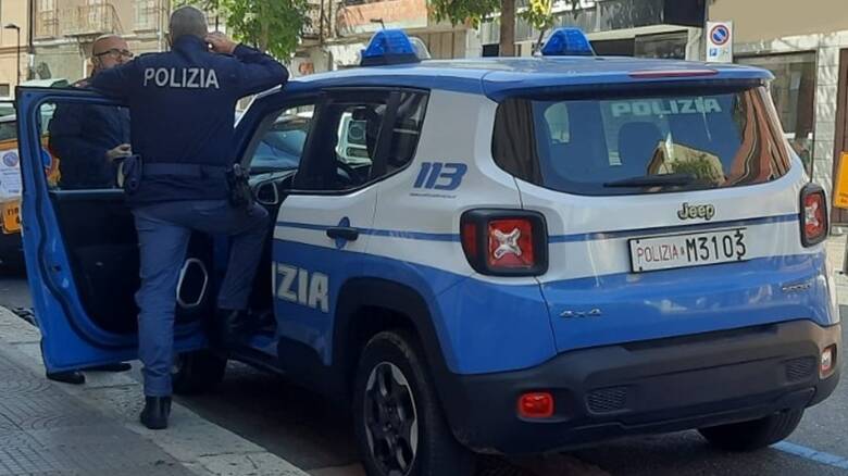 Polizia a Oristano