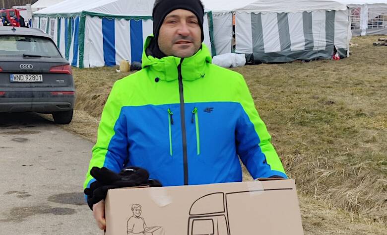 Polonia Ucraina Diego Barbacini confine profughi 