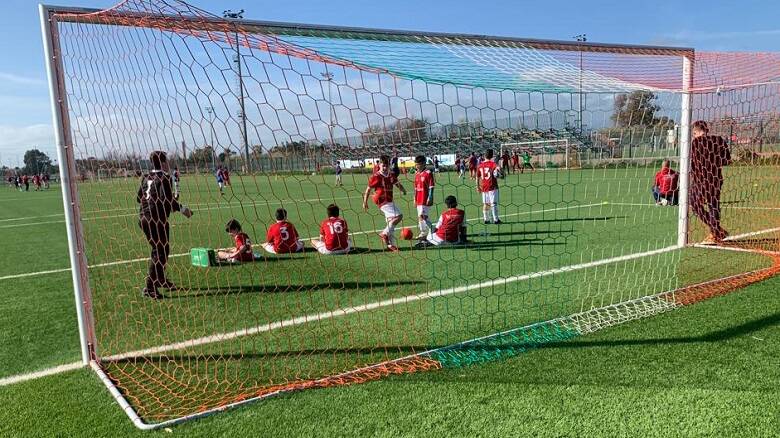 calcio Oristanese bambini Sa Rodia aprile 2022