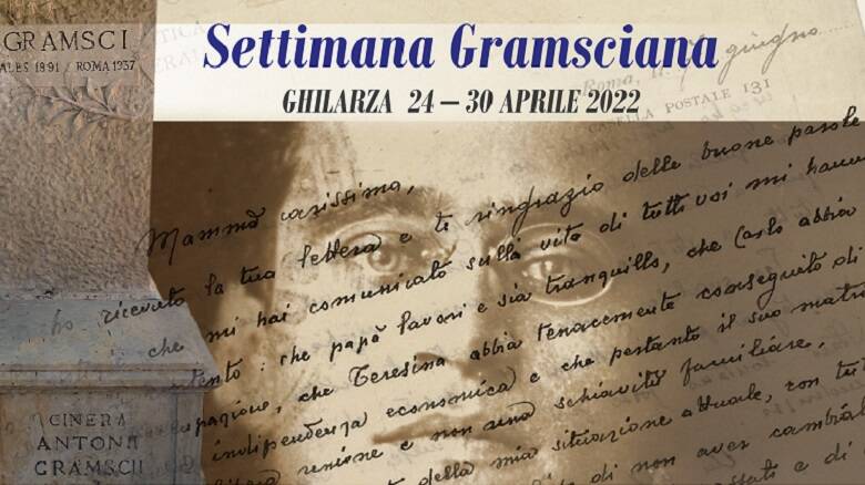 Settimana Gramsciana 2022 locandina