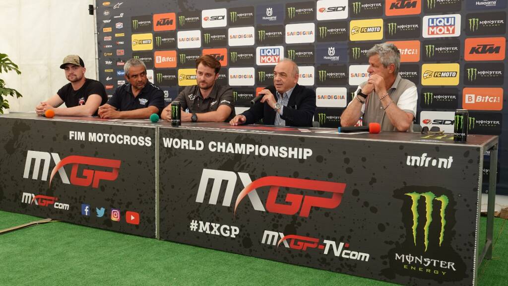 Presentazione GP della Sardegna motocross conferenza stampa