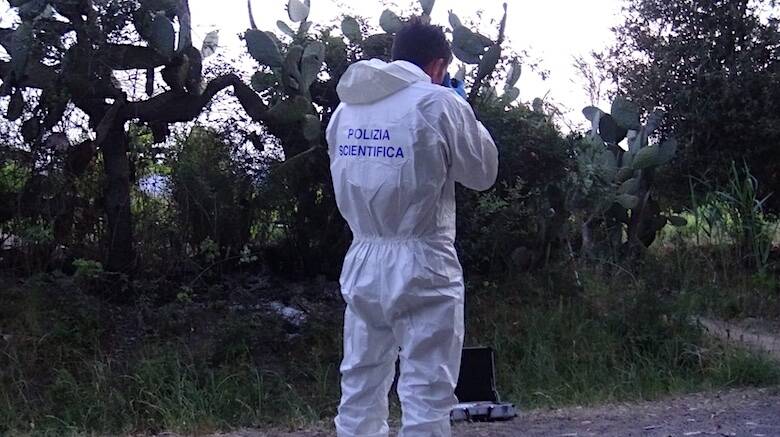 Terralba Polizia scientifica morto campagna