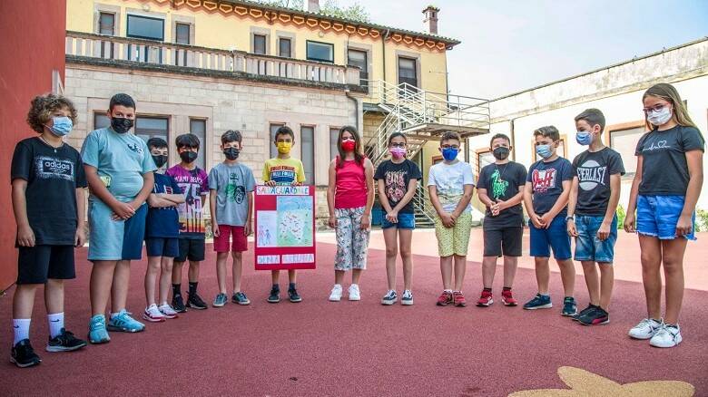 la classe 5 C della scuola primaria di Arborea