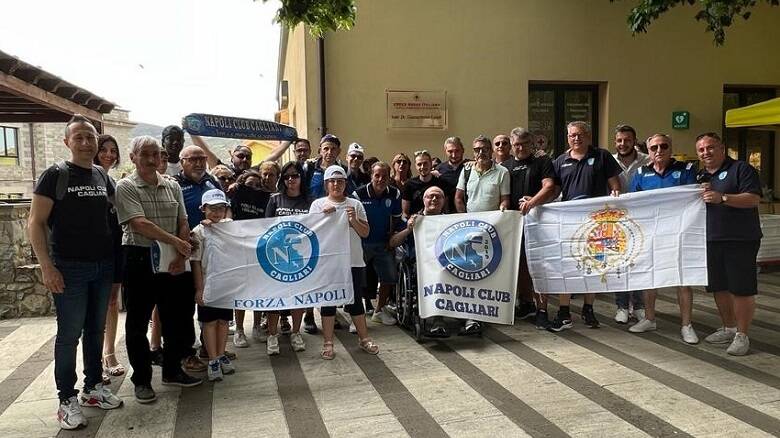 Il Napoli Club Cagliari in visita a Cuglieri