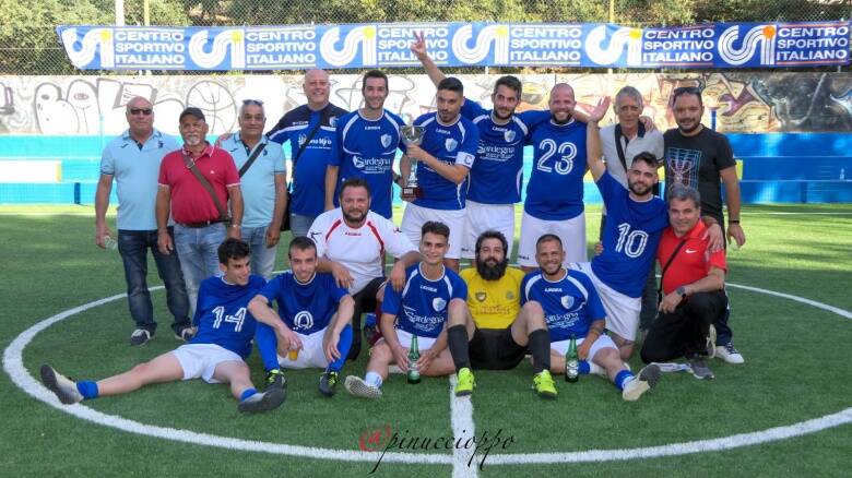 Gruppo sportivo Forum Traiani di Fordongianus vince il campionato regionale di calcio a 5 CSI