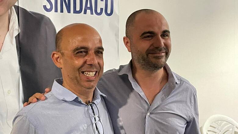 Massimiliano Sanna e l'assessore regionale Aldo Salaris