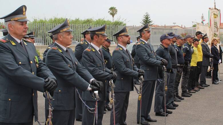 La Guardia di Finanza festeggia a Oristano il 248° anniversario della fondazione