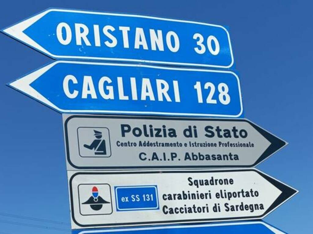 Caip - cartelli stradali statale dcn