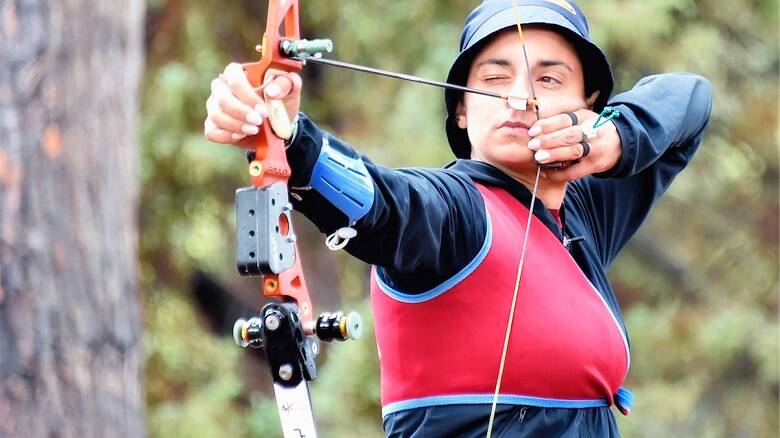 La campionessa del mondo Cinzia Noziglia vince il quarto titolo italiano nell'arco nudo - Foto Fitarco