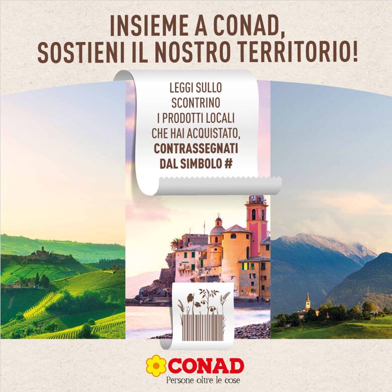 Scontrino parlante conad