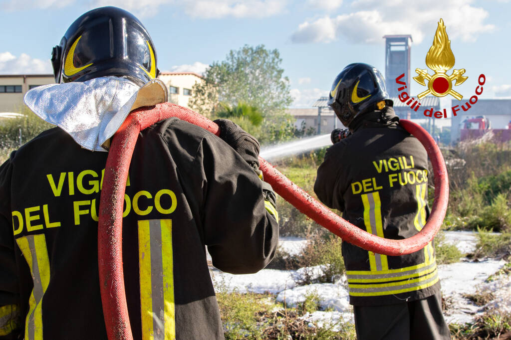 Esercitazione Vigili del Fuoco - Lago Omodeo