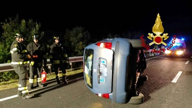 Statale 131 Abbasanta incidente stradale