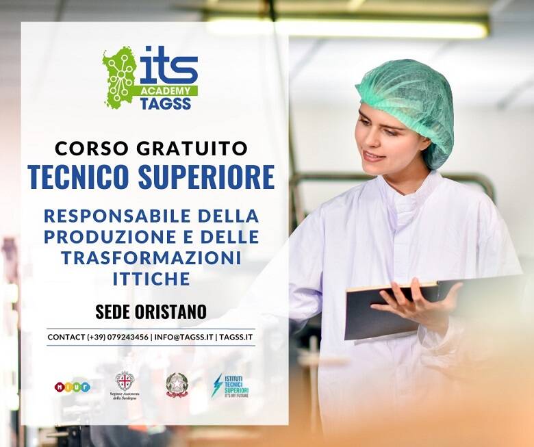 corso gratuito tecnico superiore ittico its taggs