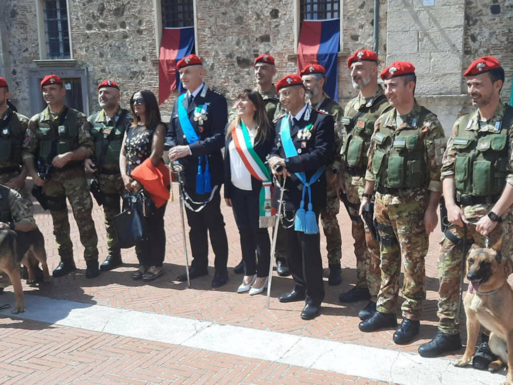 Festa per i 209 anni dell'Arma dei carabinieri