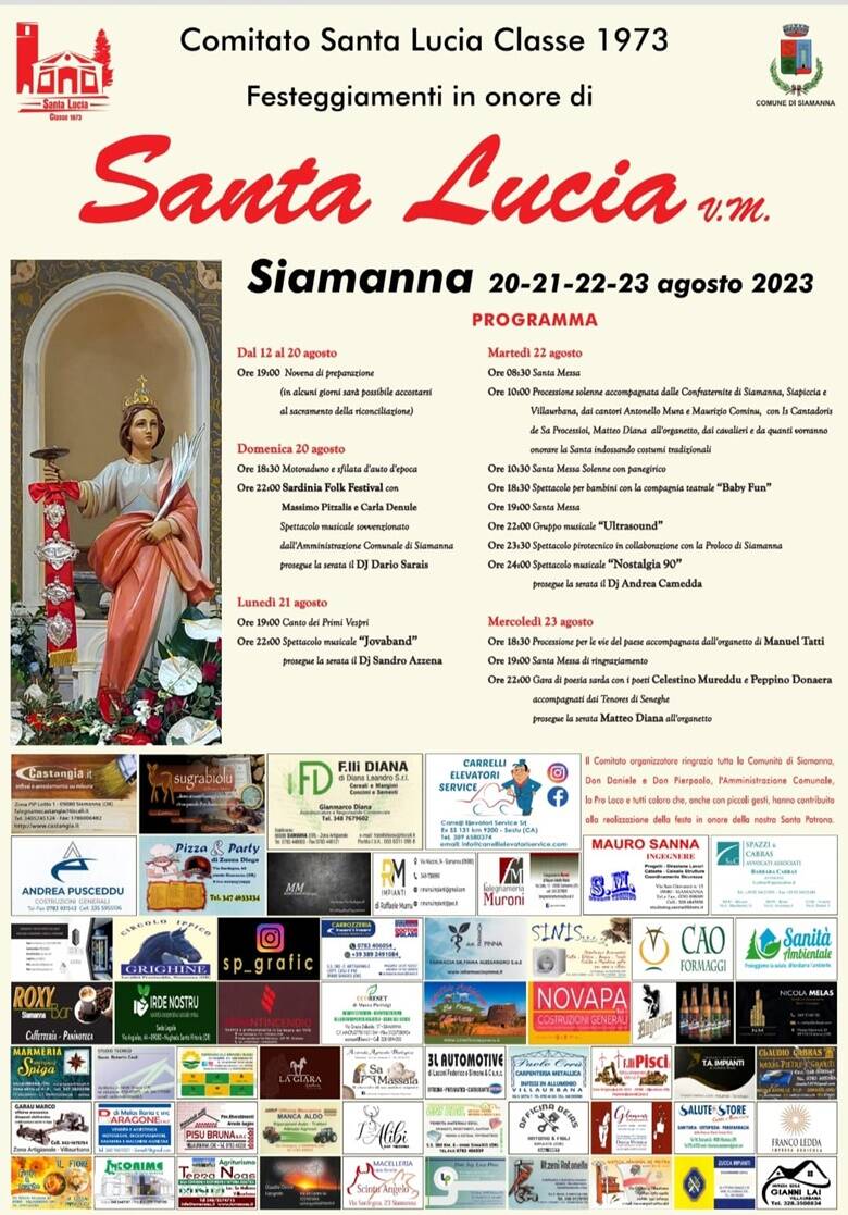 Festa Santa Lucia - Siamanna