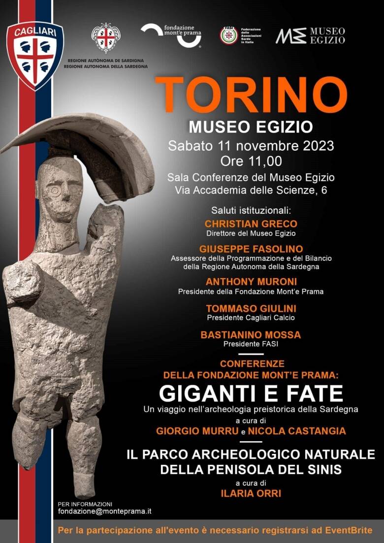Fondazione Mont'e Prama al Museo Egizio Torino