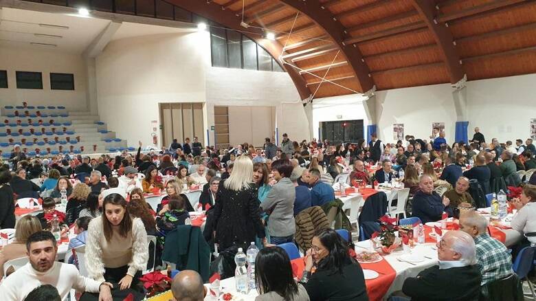 cena solidale San Nicolò d'Arcidano 2 dicembre 2023
