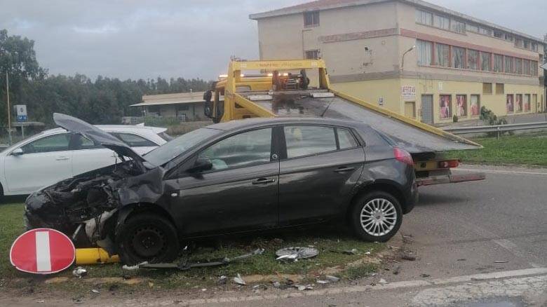 Incidente stradale a Simaxis