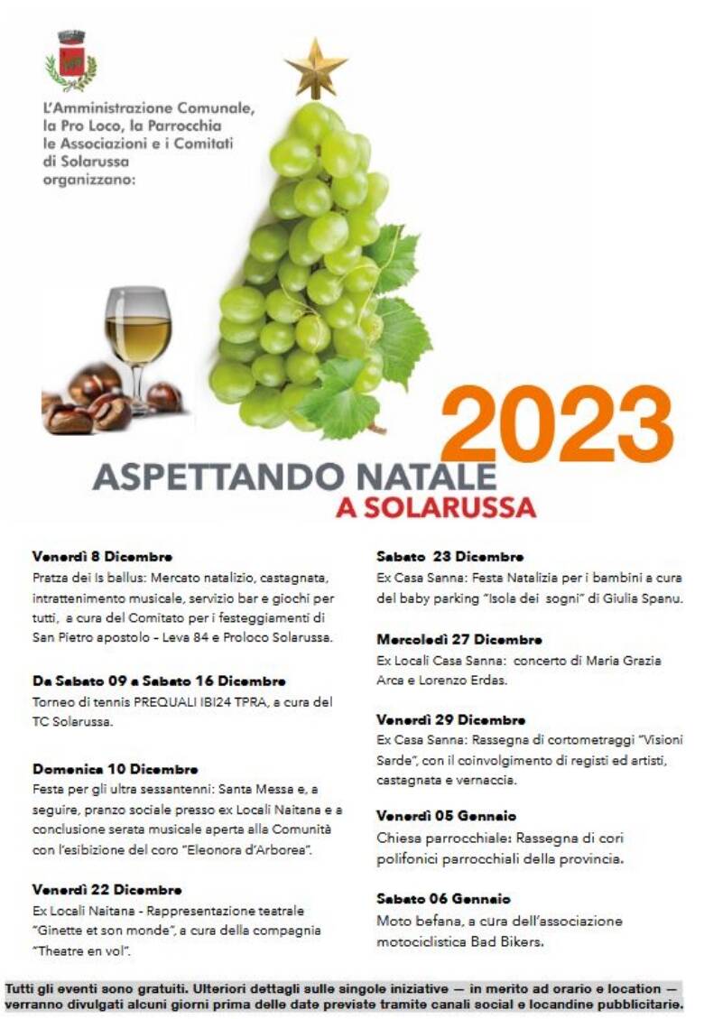 Natale solarussese 2023