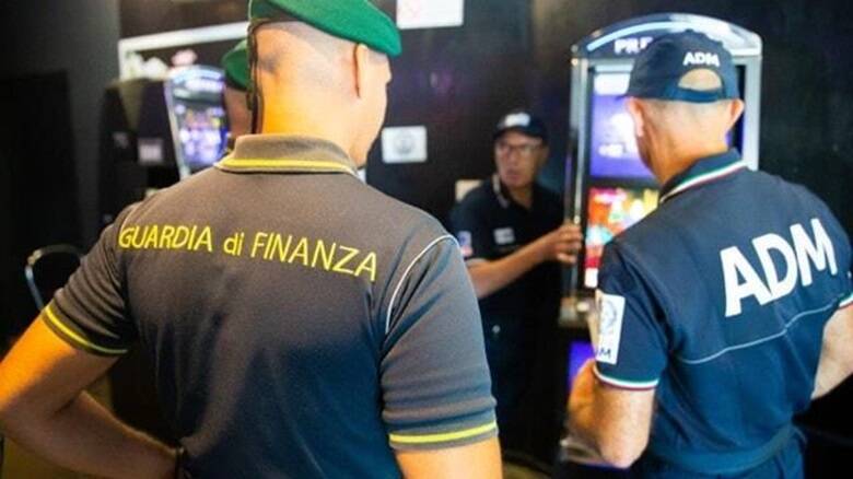 slot machine guardia di finanza