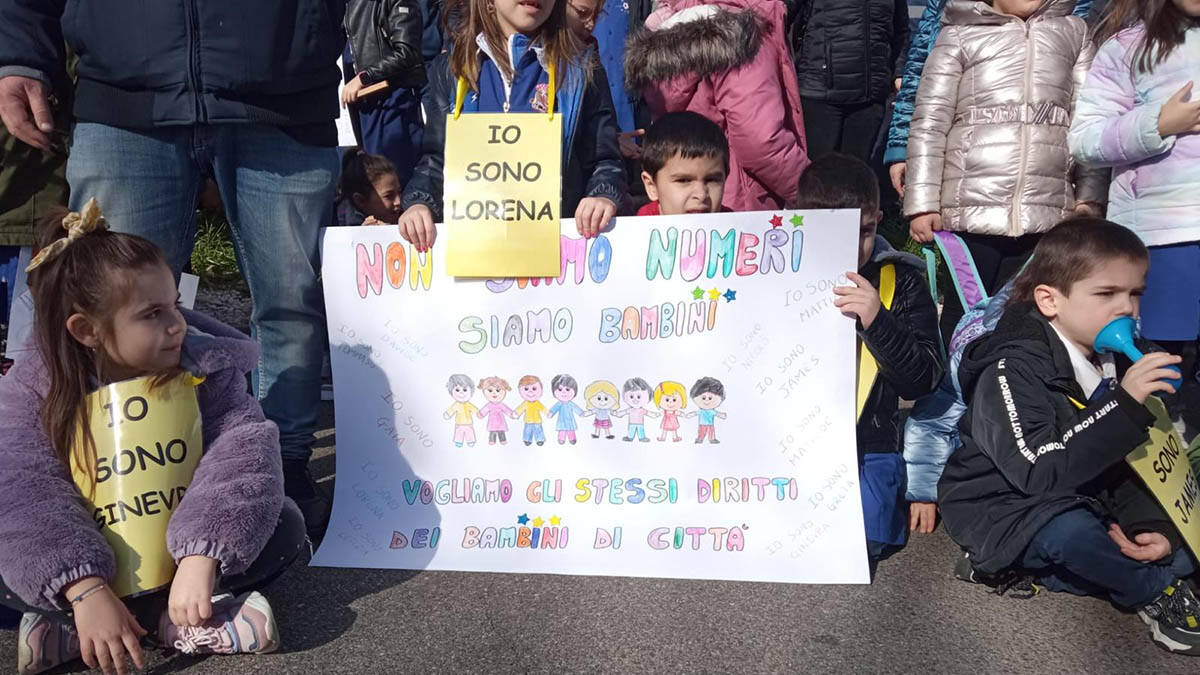 Manifestazione sanità pubblica a Sorgono