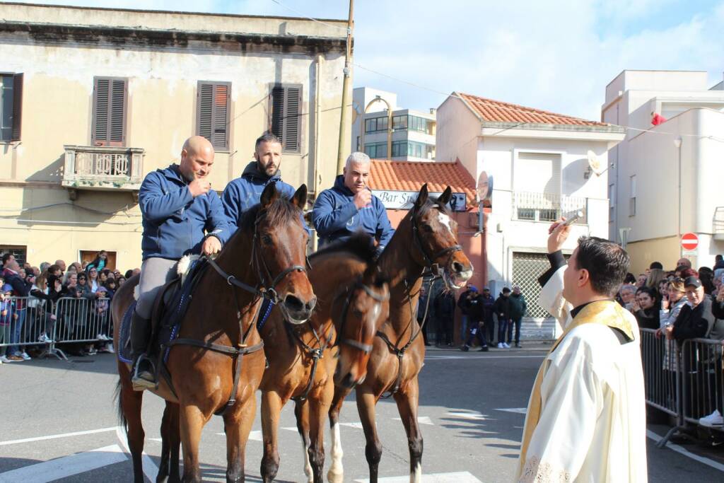 Sartiglia 2024 - Benedizione dei cavalieri - Parrocchia di Sant'Efisio - Oristano