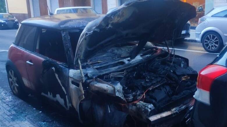 Auto incendiata avvocata Zunccheddu