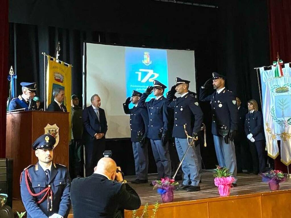 Festa 172° anniversario della fondazione della Polizia di Stato