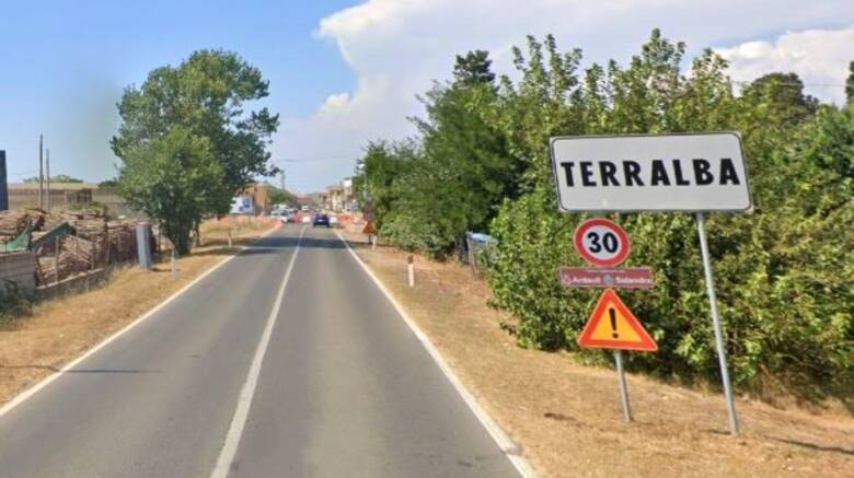 Terralba - Ingresso paese
