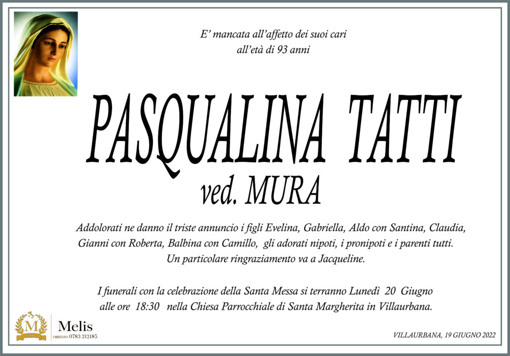 PASQUALINA TATTI