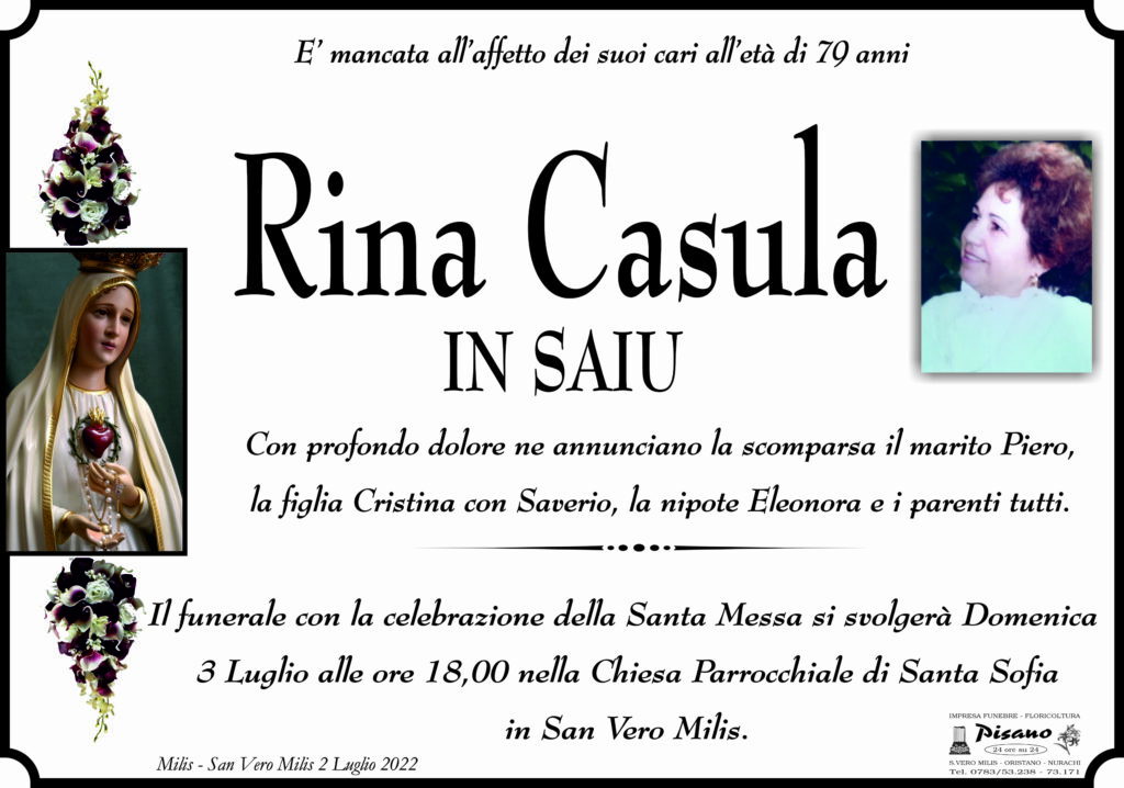 CASULA RINA