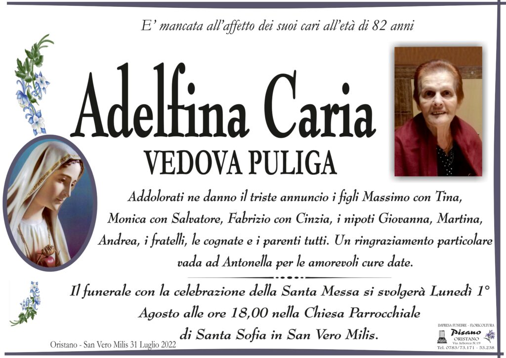 ADELFINA  CARIA