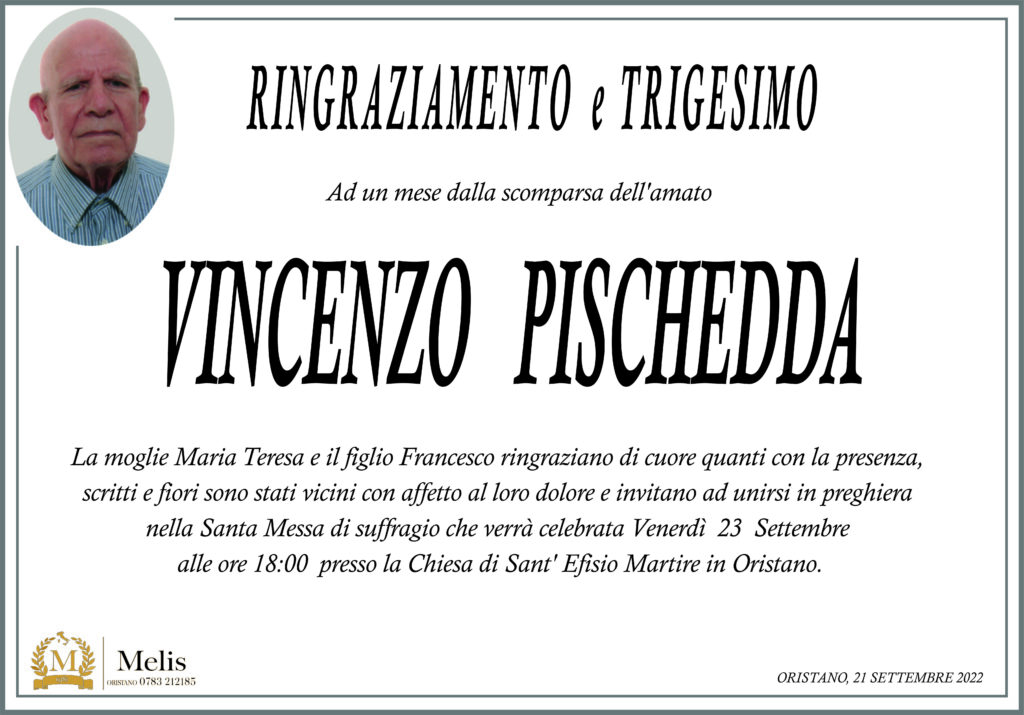 VINCENZO PISCHEDDA