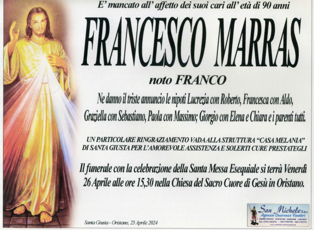 FRANCESCO MARRAS